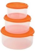 Vasilhas Plásticas - Kit com 3
